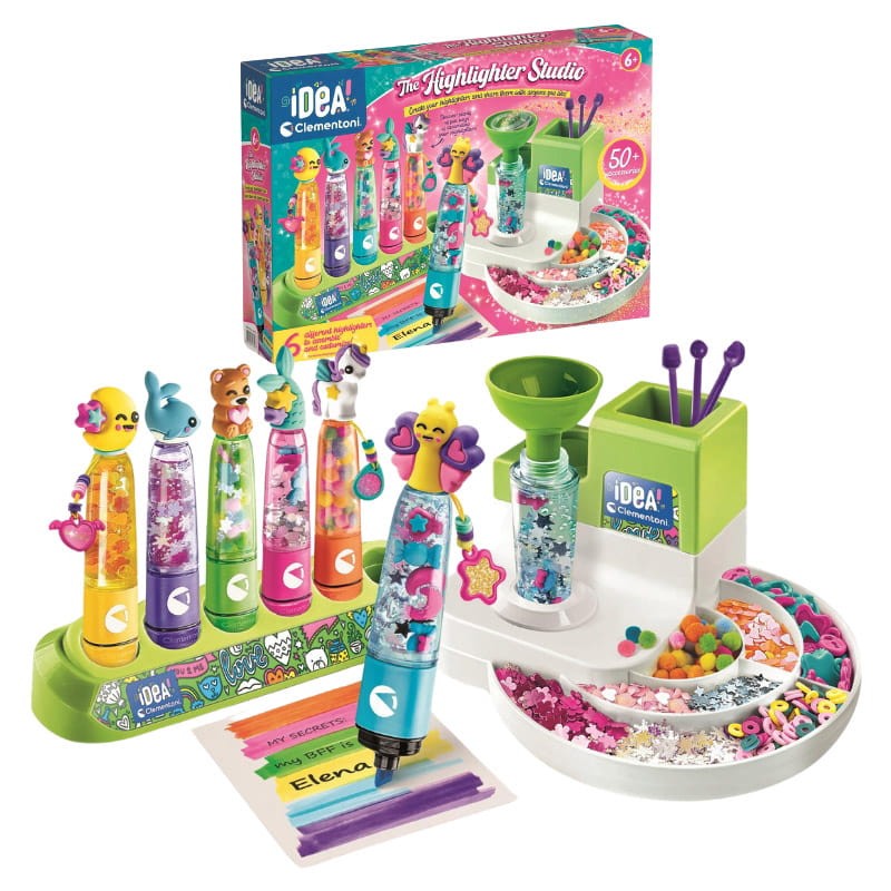 Clementoni Idea Pen Creator Zestaw Kreatywny Fabryka Kolorowych Markerów
