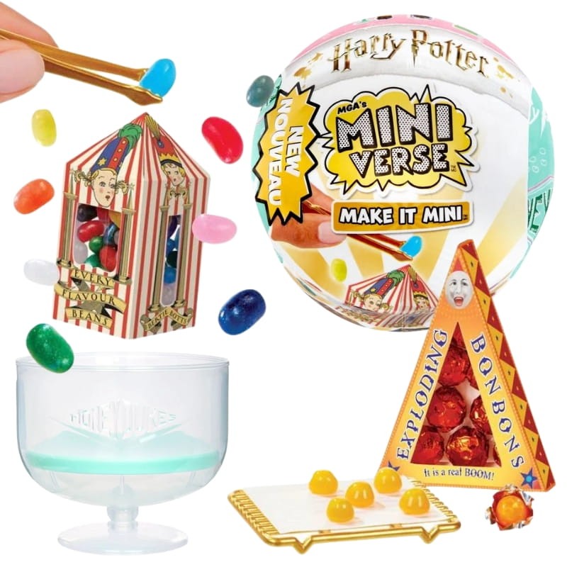 MGA's Miniverse Harry Potter Kula Make It Mini Honeydukes Sklep Miodowe Królestwo