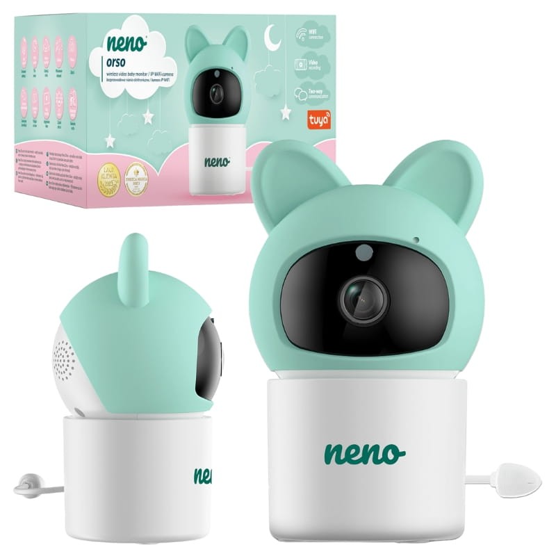 Neno Orso Bezprzewodowa Niania Elektroniczna Wideo-Niania Kamera IP/WiFi