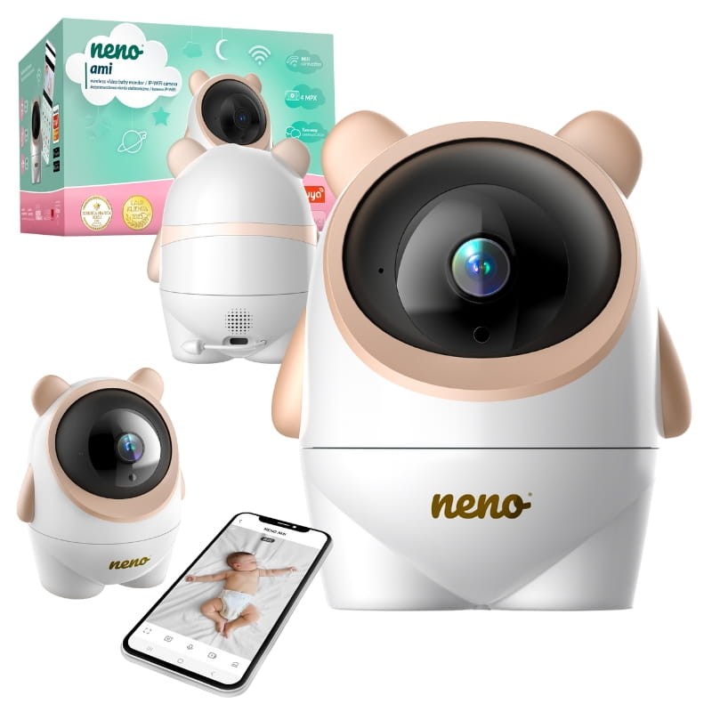 Neno Ami Bezprzewodowa Niania Elektroniczna Wideo-Niania Kamera IP-WiFi