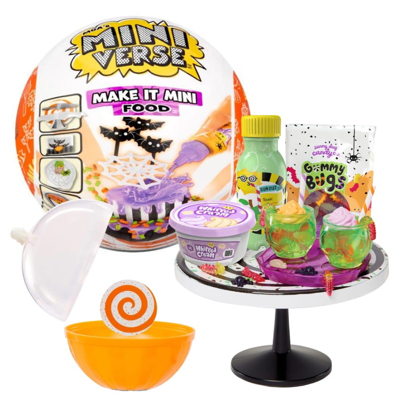 MGA's Miniverse Make It Mini Food Kula Halloween Licencjonowana