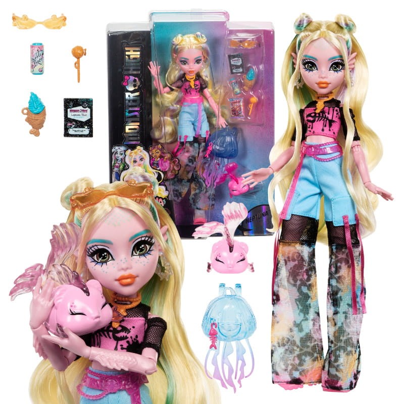 Monster High Lagoona Blue Lalka Modowa Z Akcesoriami