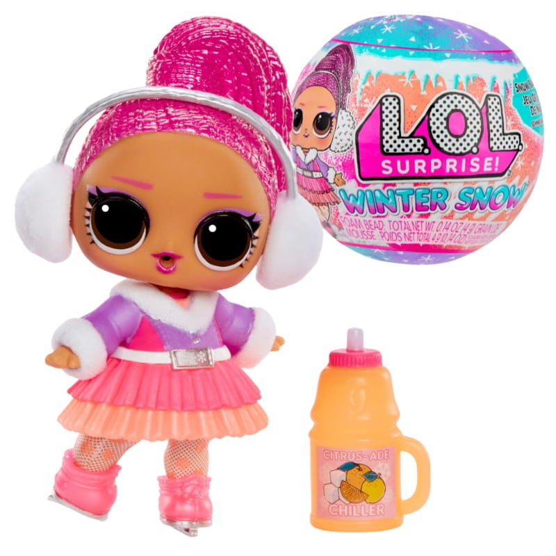 LOL Surprise Winter Snow Laleczka Zimowa Kula Z Niespodziankami