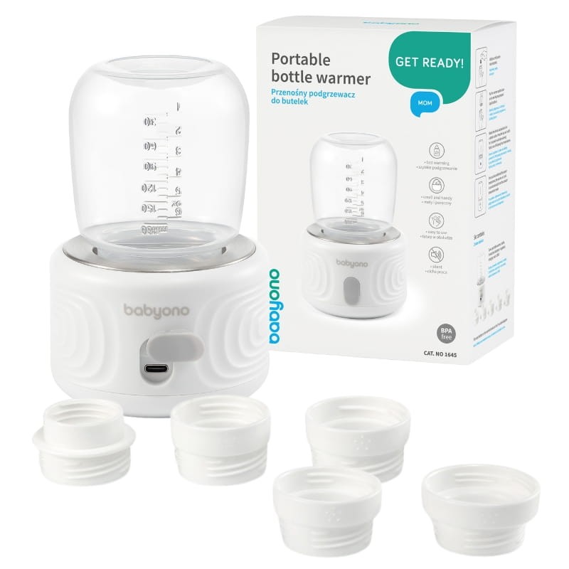 Babyono Przenośny Podgrzewacz Do Butelek Bezprzewodowy Turystyczny