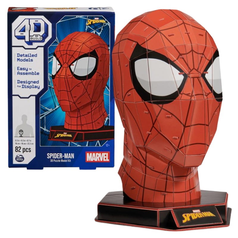 Marvel Puzzle 3D Spider-Man 4D Build 82 El.