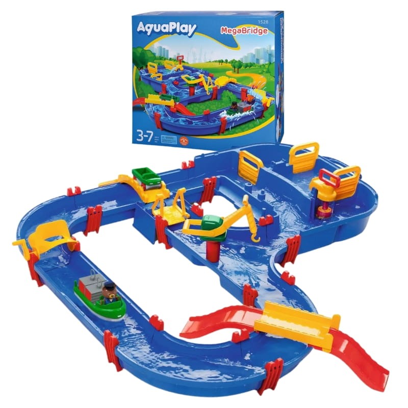 BIG AquaPlay Zestaw Mega Bridge Tor Do Zabawy Wodą 3+