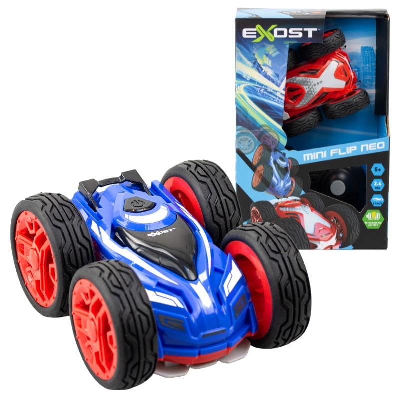 Exost Zdalnie Sterowany Samochód Mini Flip Neo Pojazd + Pilot