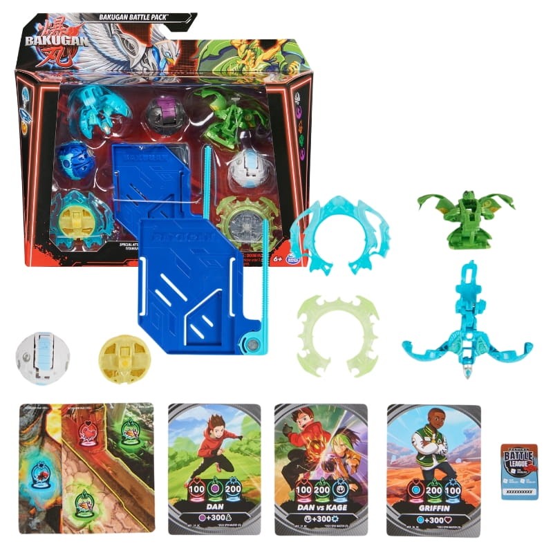 Bakugan 3.0 Battle Pack Mega Rozgrywka Zestaw Figurek Bitewnych Ventri Dragonoid