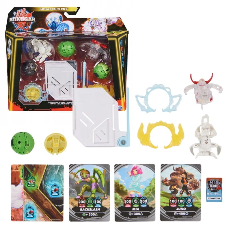 Bakugan 3.0 Battle Pack Mega Rozgrywka Zestaw Figurek Bitewnych Bruiser Octogan