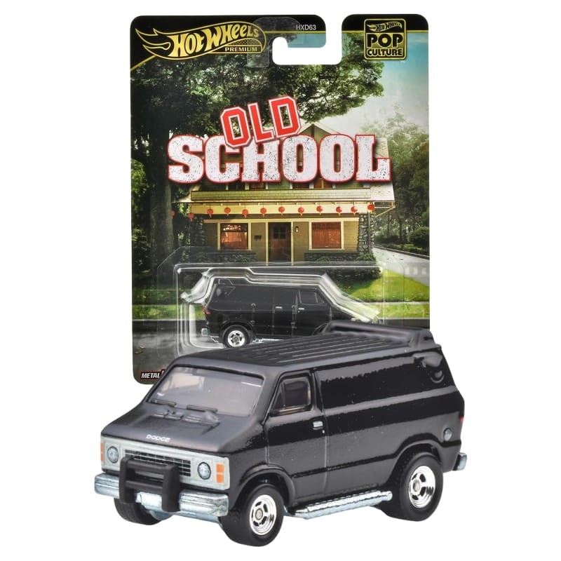 Hot Wheels Premium Pop Culture Pojazd Samochodzik Resorak Old School Autko 1979 Dodge Ram Van