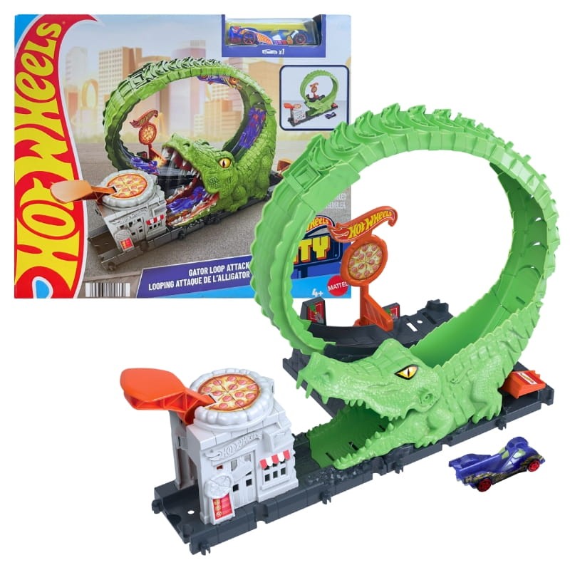 Hot Wheels City Zestaw Pętla Krokodyla Zestaw Tematyczny