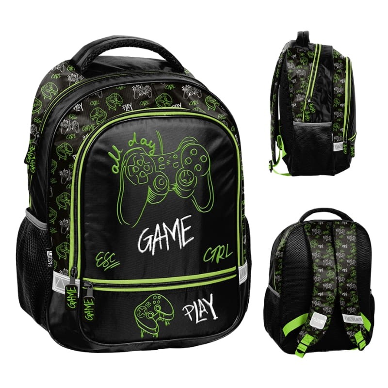 Paso Plecak Szkolny Młodzieżowy Play Game Pad 2 Komorowy
