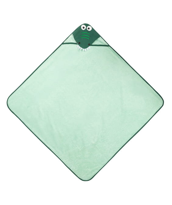 WATERFRIENDS OKRYCIE KĄPIELOWE 100x100 KROKODYL GREEN