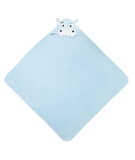 WATERFRIENDS OKRYCIE KĄPIELOWE 100x100 HIPOPOTAM BLUE