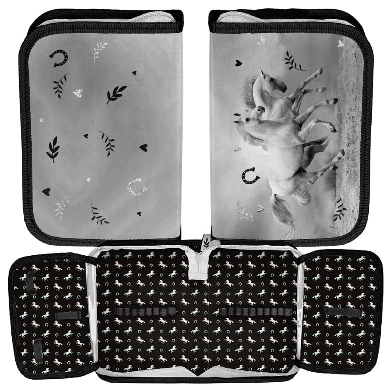 Paso Piórnik Jednokomorowy Bez Wyposażenia Z Klapkami Konie