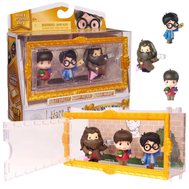 Wizarding World Harry Potter Mini Figurki Harry Dudley I Hagrid Zestaw
