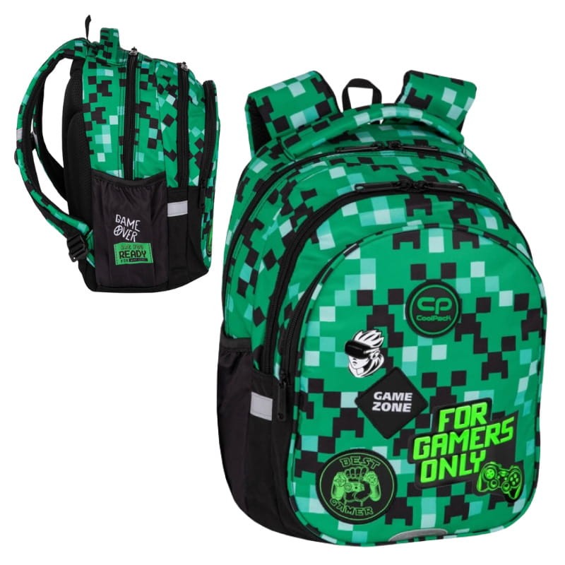 Coolpack Jerry Plecak Szkolny Młodzieżowy Game Zone 3-komorowy
