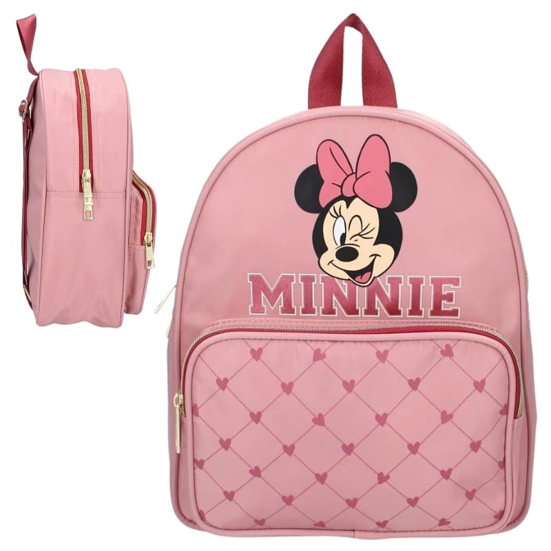 Vadobag Mały Plecak Przedszkolny Dziecięcy Z Kieszenią Disney Myszka Minnie Mouse