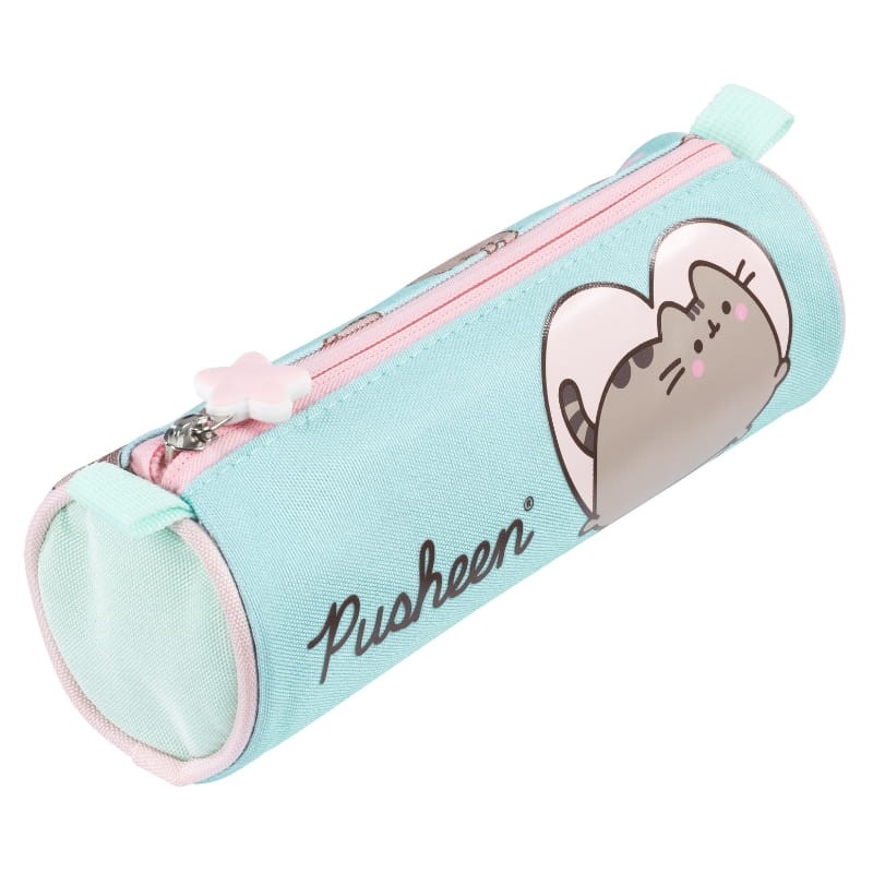 St. Majewski Piórnik Szkolny Tuba Jednokomorowa Etui Na Przybory Szkolne Pusheen Mint