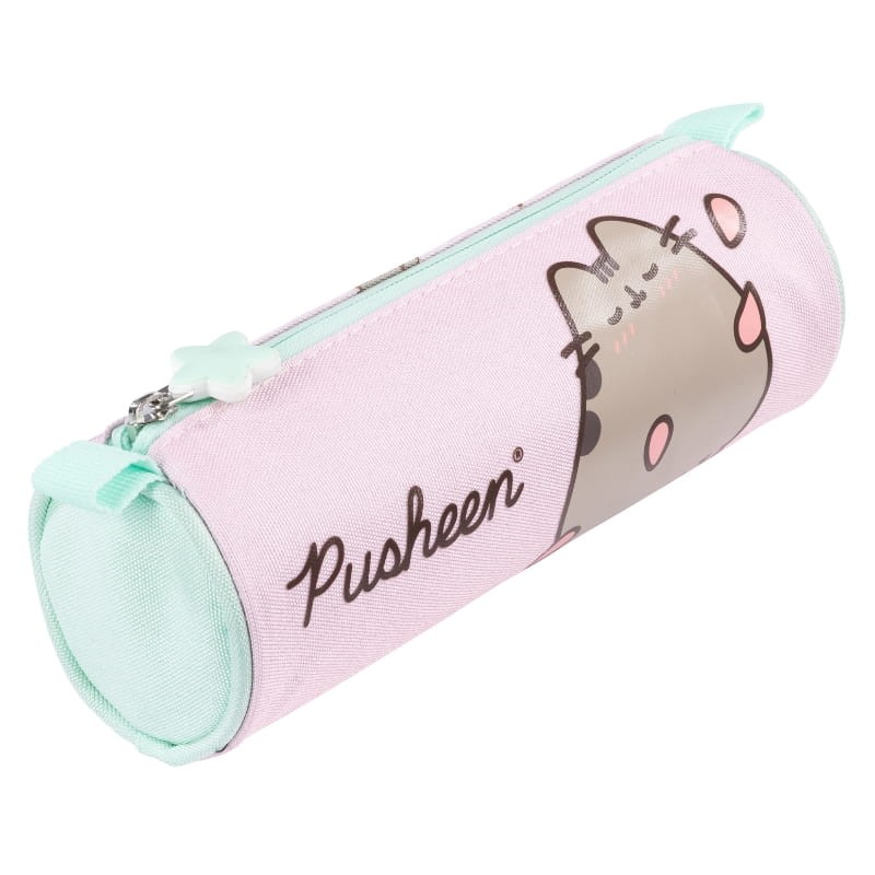 St. Majewski Piórnik Szkolny Tuba Jednokomorowa Etui Na Przybory Szkolne Pusheen Pink