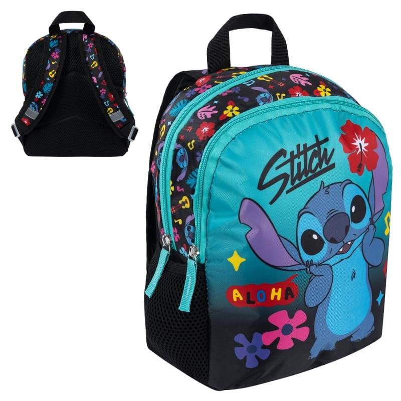St. Majewski Plecak Przedszkolny Szkolny Dziecięcy Mały Na Wycieczki Stitch Mint Aloha
