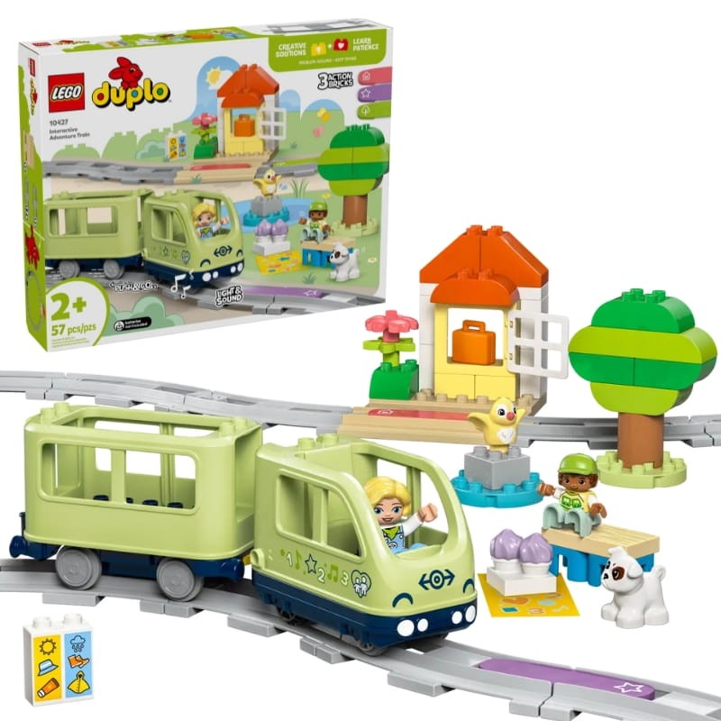 Lego Duplo Town Klocki Przygoda Z Interaktywnym Pociągiem 57 El. 2+