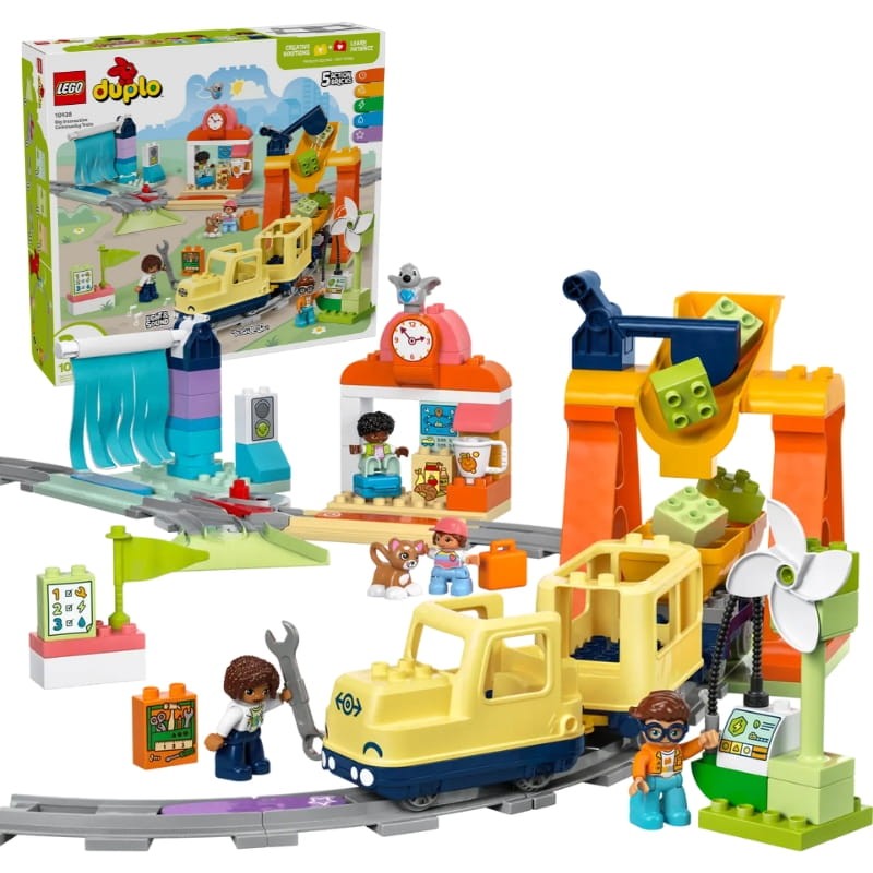 Lego Duplo Town Klocki Duży Interaktywny Pociąg Miejski 103 El. 3+
