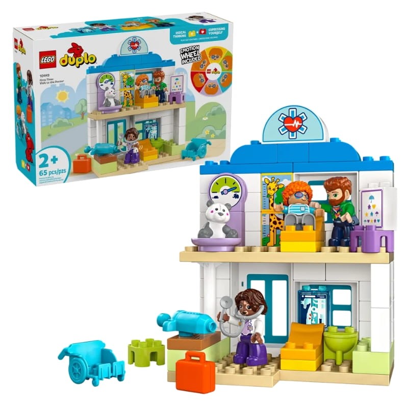 Lego Duplo Klocki Pierwszy Raz: Wizyta U Lekarza Zestaw 65 El. 2+