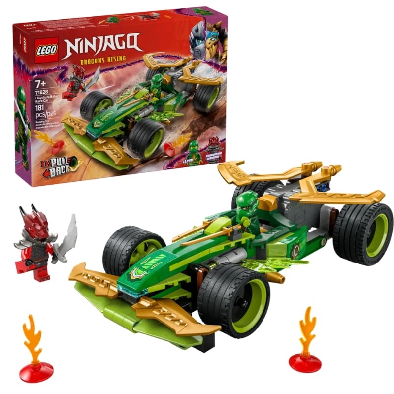 Lego Ninjago Samochód Wyścigowy Lloyda Z Napędem Typu Pull-Back 181 El. 7+