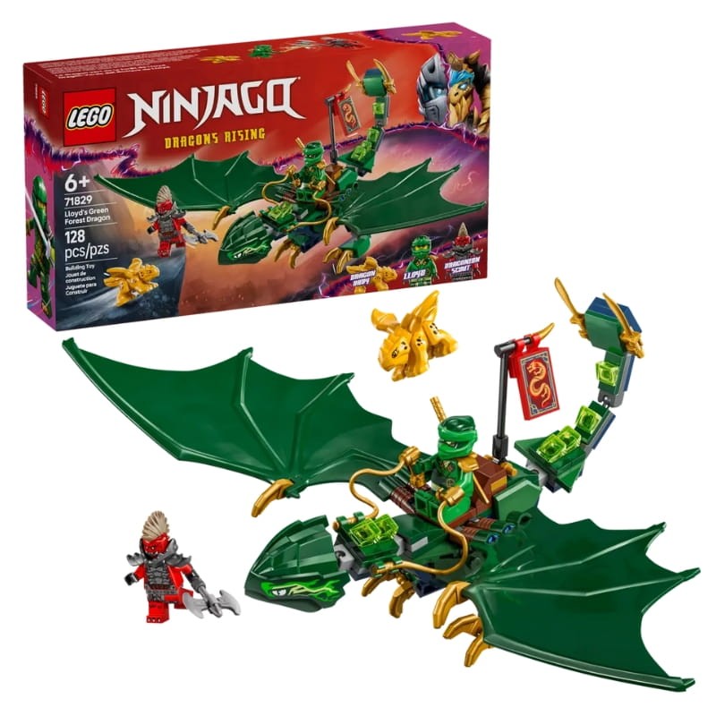 Lego Ninjago Zielony Leśny Smok Lloyda 128 El. 6+