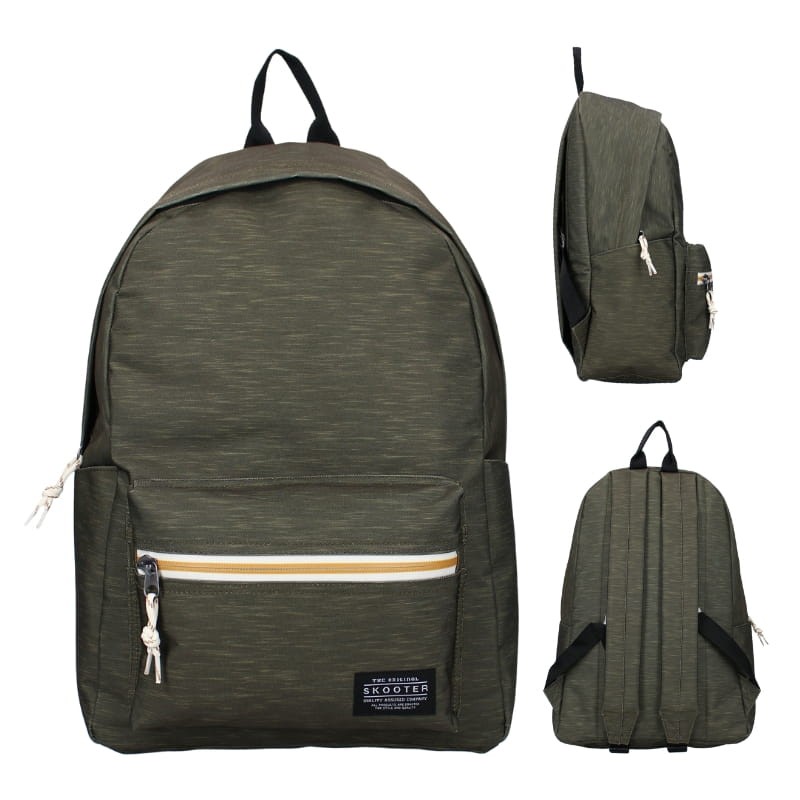 Vadobag Plecak Szkolny Przedszkolny Młodzieżowy Na Wycieczki Dziecięcy Skooter Not Your Business Zielony