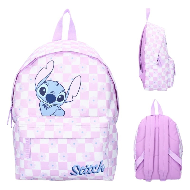 Vadobag Plecak Szkolny Na Wycieczki Dziecięcy Przedszkolny Do Szkoły Bag It Up Fioletowy Stitch