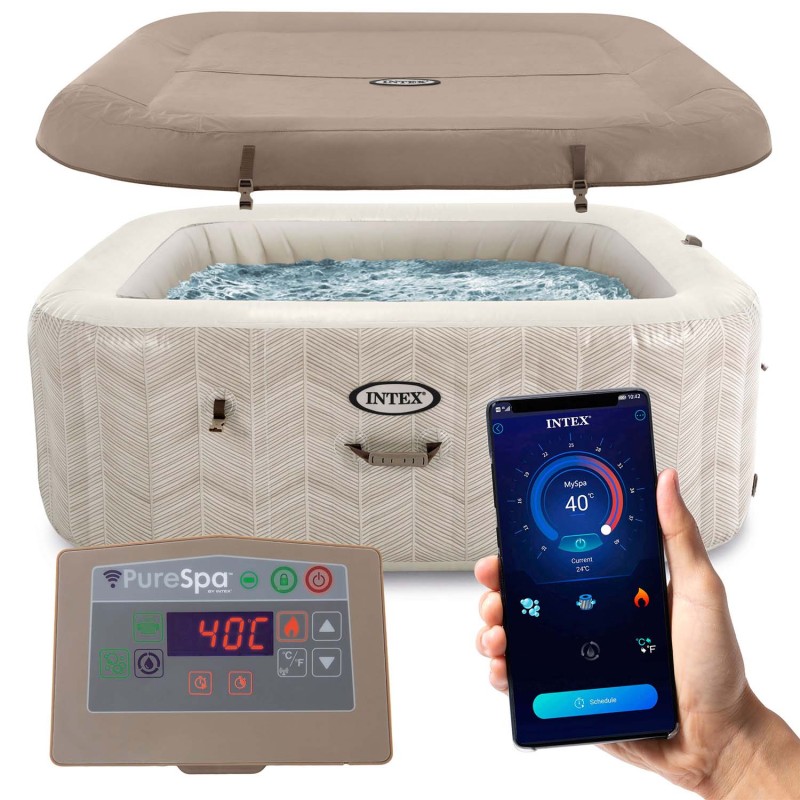 INTEX Dmuchane SPA z hydromasażem 6 osobowe 28472