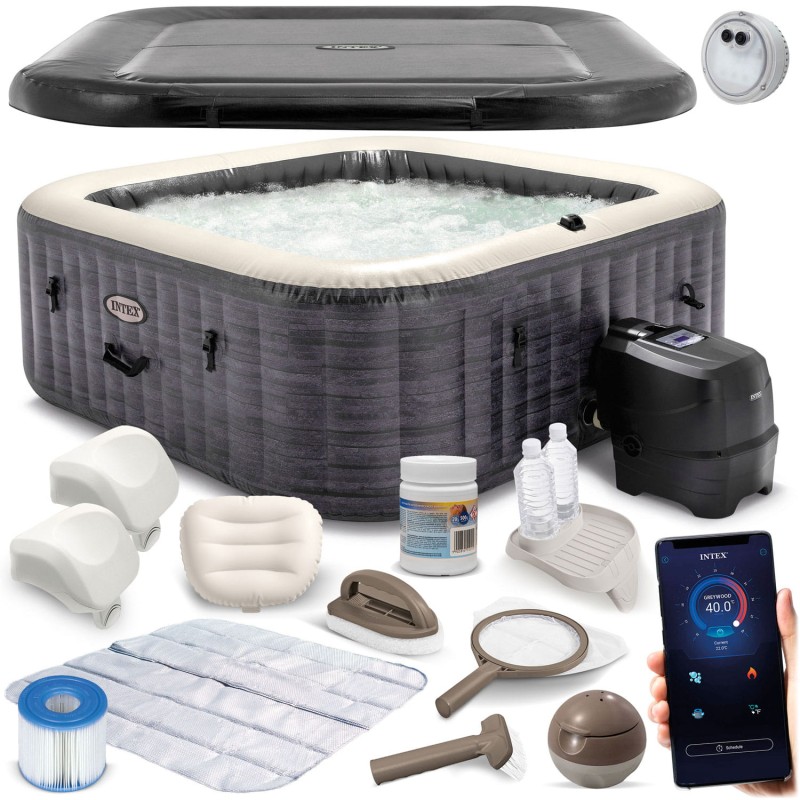 Dmuchane SPA z hydromasażem 6 osobowe INTEX 28452 Hydromasaż 28452NP