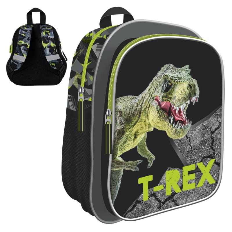 St. Right Mały Plecak Przedszkolny Jednokomorowy T-REX