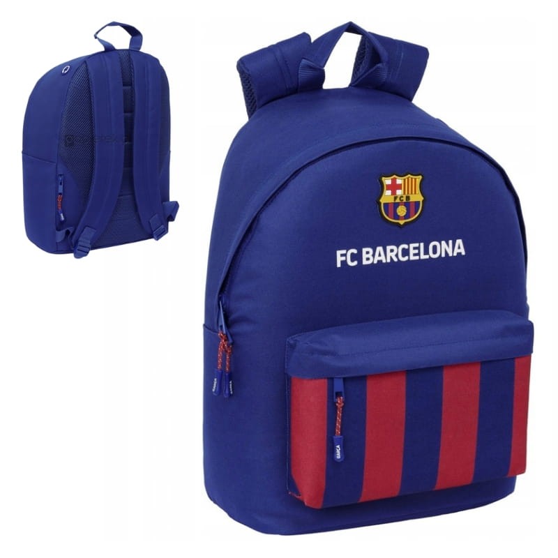 Safta Plecak Na Laptop Szkolny Młodzieżowy Jednokomorowy FC Barcelona