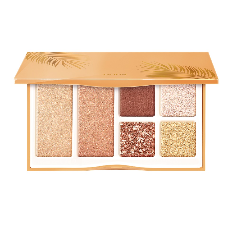 Pupa Shine Bright Rozświetlająca Paleta do Makijażu Oczu i Twarzy