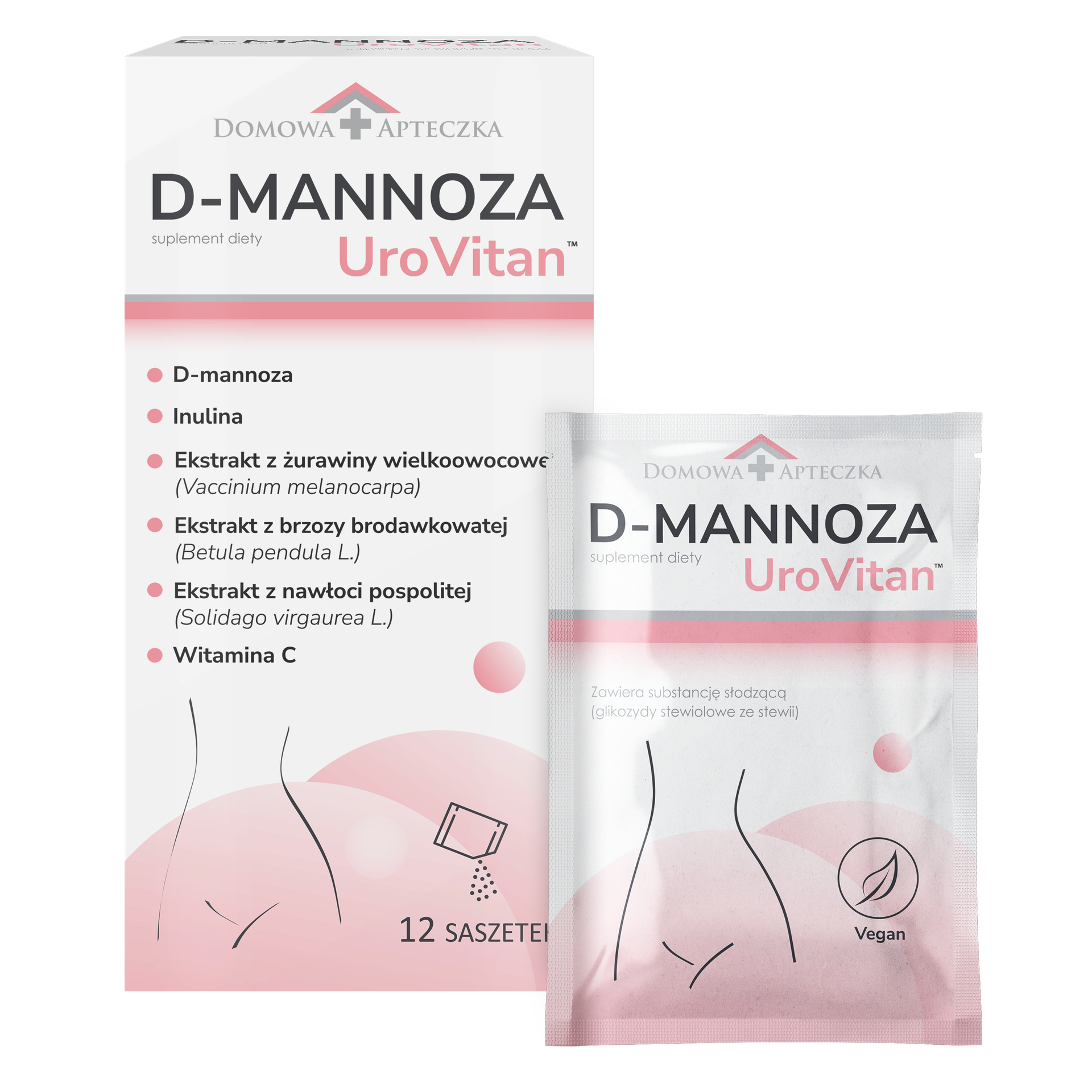 D-Mannoza UroVitan, 12 saszetek