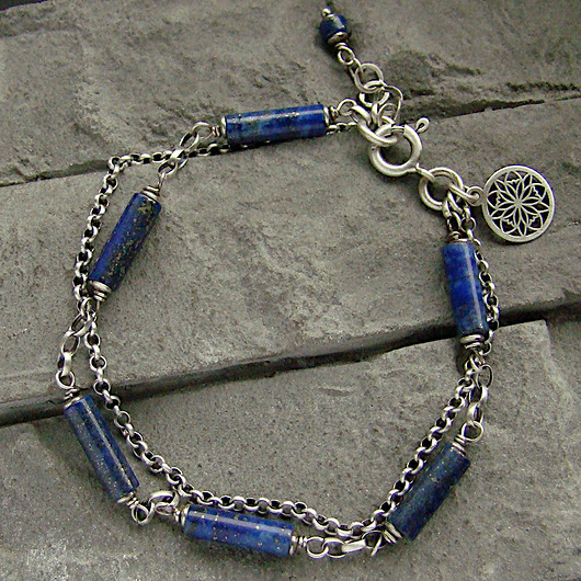 Lapis lazuli- bransoletka