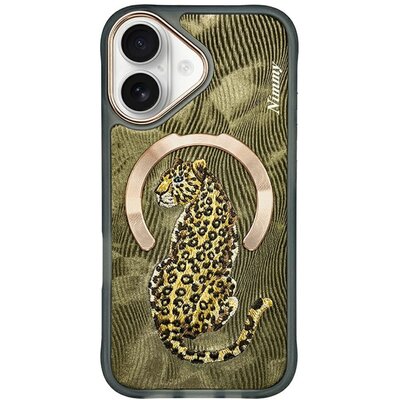 Etui NIMMY Magnetic Fantasy Animal MagSafe do Apple iPhone 16 Złoty