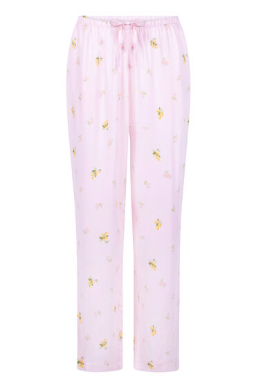 Hunkemöller Spodnie z satyny Różowy