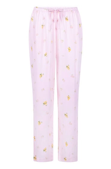 Hunkemöller Spodnie z satyny Różowy