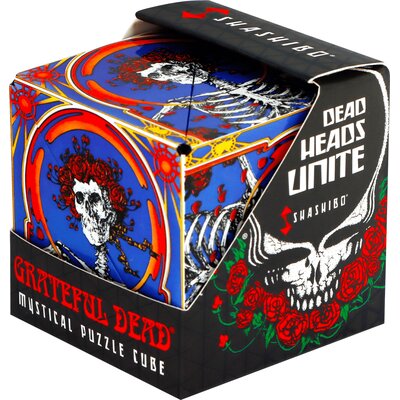 Puzzle magnetyczne SHASHIBO Grateful Dead Skull & Roses 021-SHA-GDSR