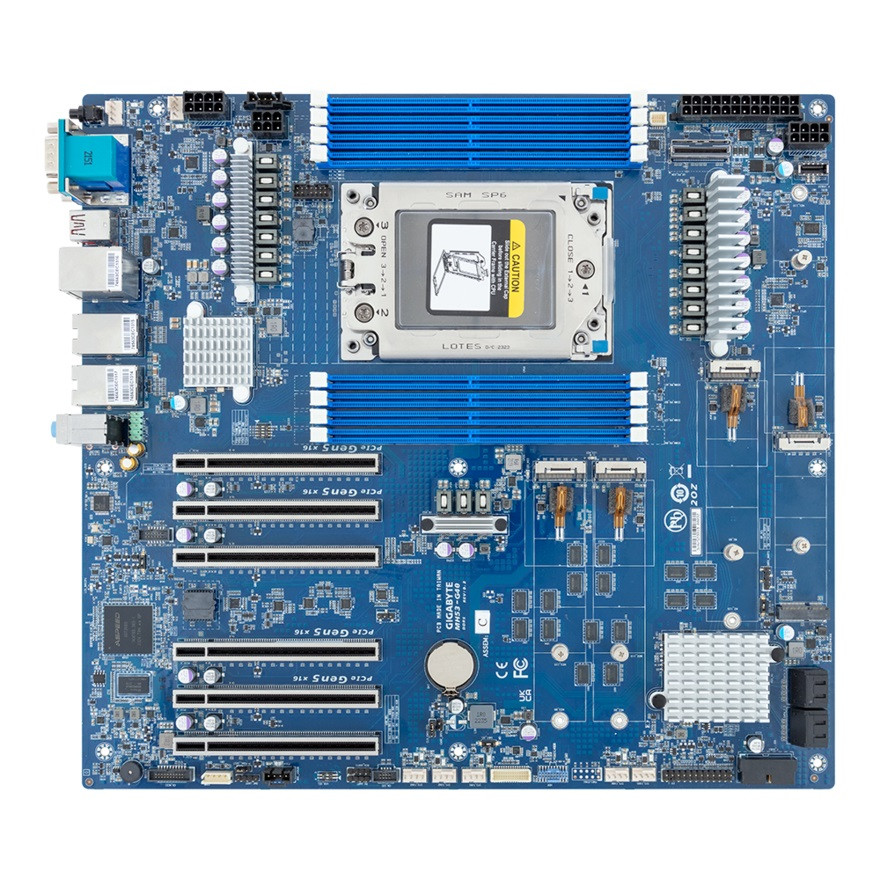 Gigabyte MH53-G40 1x sTR5 AMD ryzen Threadripper PRO 7000 WRX90 9MH53G40MR-000