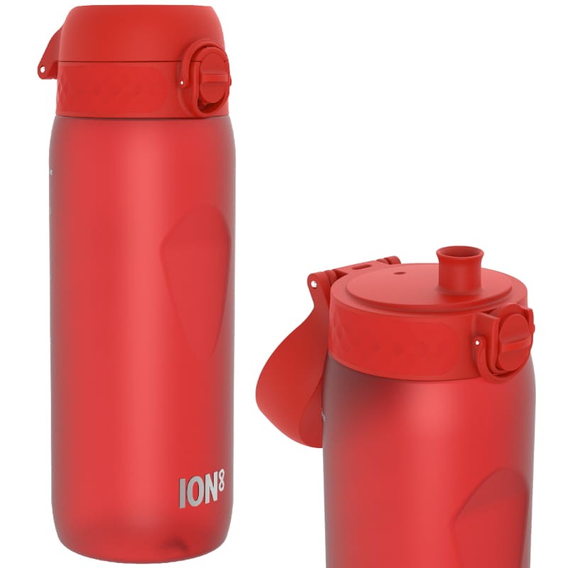 ION8 Bidon Butelka Na Wodę Z Miarką 750 ml Red Czerwony