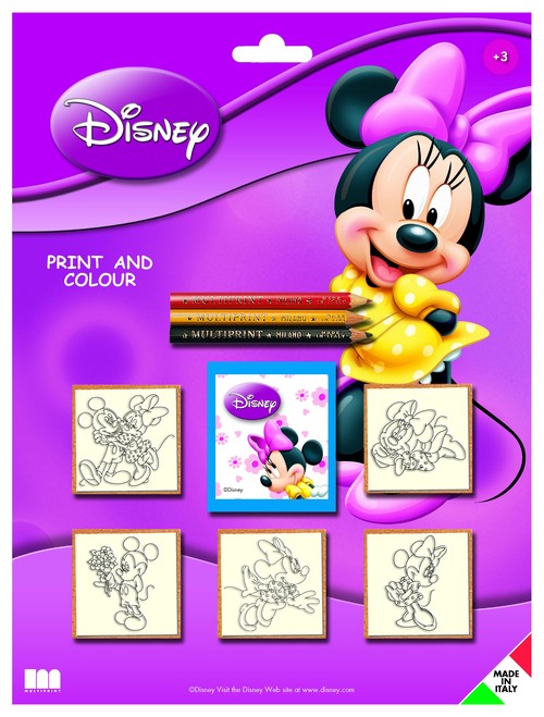 Pieczątki Minnie Multiprint - zabawka