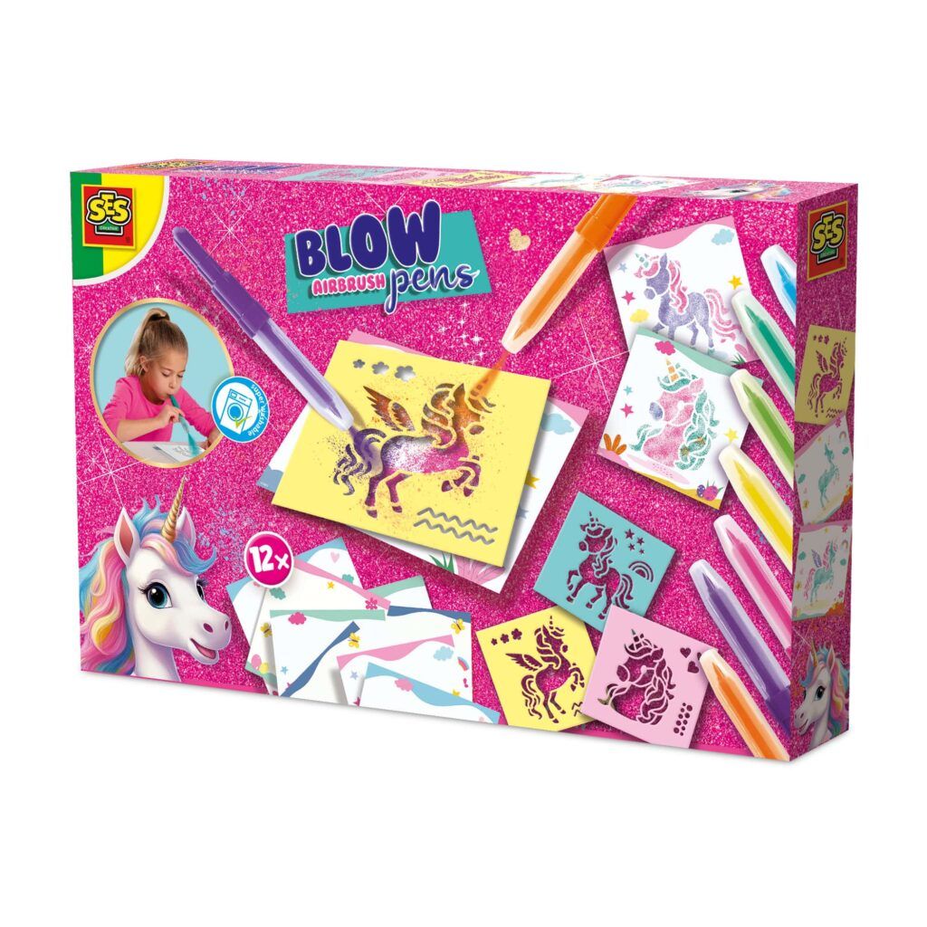 Jednorożec dmuchane pisaki Ses Creative - zabawka