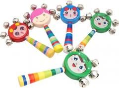 Grzechotka drewniana