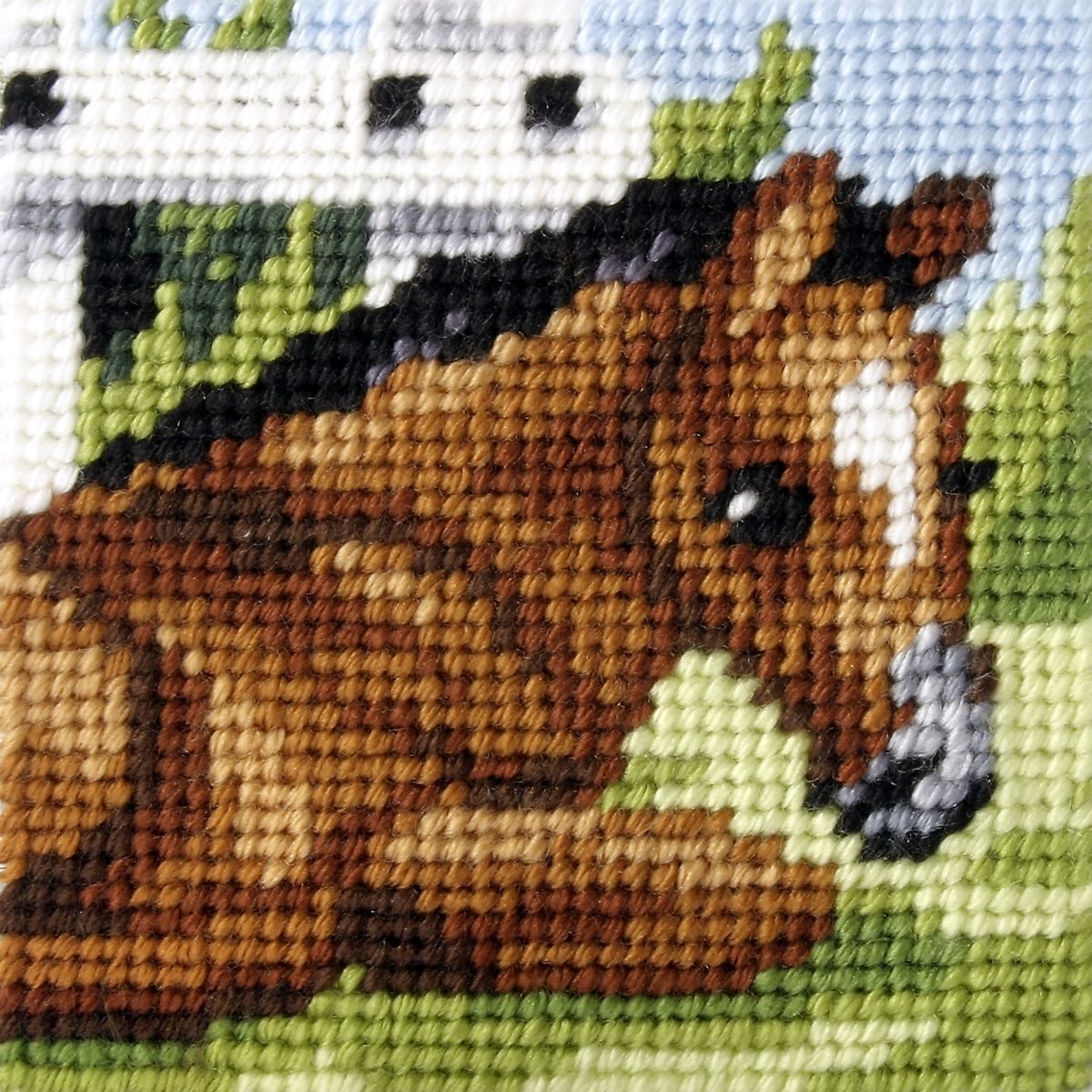 Zestaw do haftu Moje pierwsze wyszywanie Źrebaczek - zabawka