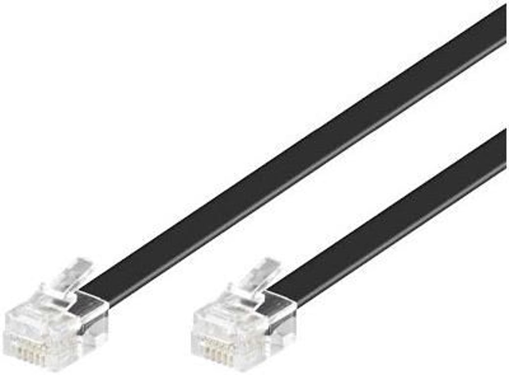 Microconnect MPK106B kabel telefoniczny 6 m Czarny